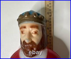 Vintage Empire Christmas Nativity Shepherd Wise Men 23 Blow Molds Set