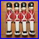 Vintage Empire Christmas Toy Soldier Blow Molds 30 Lot Of 4 READ