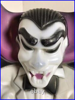 Vintage Empire Count Dracula 36 Halloween Lighted Blow Mold Outdoor Decor