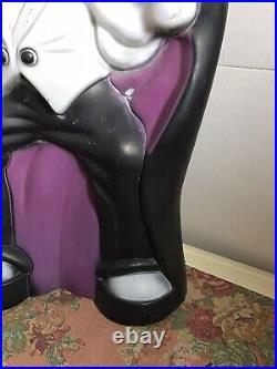 Vintage Empire Count Dracula 36 Halloween Lighted Blow Mold Outdoor Decor