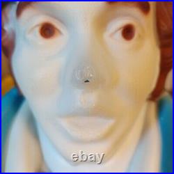 Vintage Empire Dickens Caroler Gentleman Christmas Blow Mold Plastic 38
