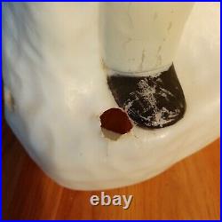 Vintage Empire Dickens Caroler Gentleman Christmas Blow Mold Plastic 38