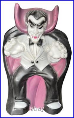 Vintage Empire Dracula 36 Halloween Blow Mold Made In USA