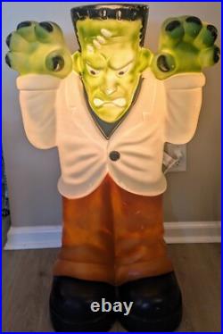 Vintage Empire Frankenstein 36 Halloween Blow Mold Outdoor Monster Display