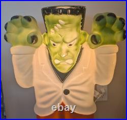Vintage Empire Frankenstein 36 Halloween Blow Mold Outdoor Monster Display