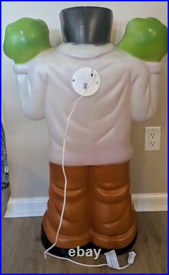 Vintage Empire Frankenstein 36 Halloween Blow Mold Outdoor Monster Display
