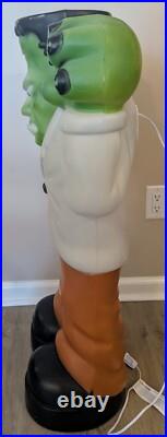 Vintage Empire Frankenstein 36 Halloween Blow Mold Outdoor Monster Display