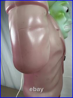 Vintage Empire Frankenstein Blow Mold 36 Plastic Halloween Yard Ornament