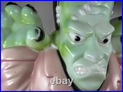 Vintage Empire Frankenstein Blow Mold 36 Plastic Halloween Yard Ornament