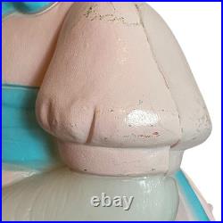 Vintage Empire General Foam Plastics 25 Mr & Mrs Easter Bunny Blow Mold Pair