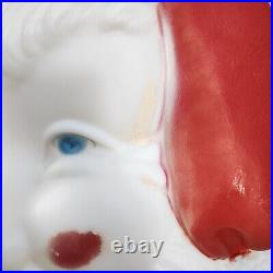 Vintage Empire Giant Santa Face Blow Mold 36 Hanging Lighted Christmas Outside