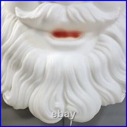Vintage Empire Giant Santa Face Blow Mold 36 Hanging Lighted Christmas Outside