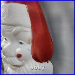 Vintage Empire Giant Santa Face Blow Mold 36 Hanging Lighted Christmas Outside