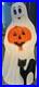 Vintage Empire Halloween 34 Lighted Blow Mold Ghost with Black Cat and Pumpkin