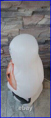 Vintage Empire Halloween Lighted Blow Mold Ghost Pumpkin Black Cat 34