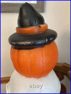 Vintage Empire Halloween Totem Blow Mold 32 (Pumpkins, Skull, Cat, Ghost)