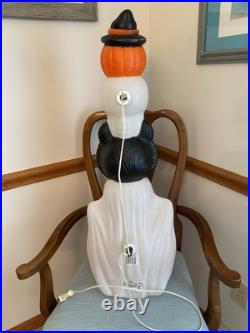 Vintage Empire Halloween Totem Blow Mold 32 (Pumpkins, Skull, Cat, Ghost)