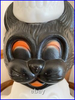 Vintage Empire Halloween Totem Blow Mold 32 (Pumpkins, Skull, Cat, Ghost)