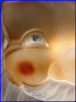 Vintage Empire Illuminated 34 Giant Christmas Blow Mold Santa Face