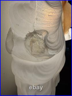 Vintage Empire Illuminated 34 Giant Christmas Blow Mold Santa Face