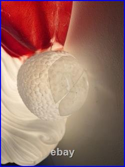 Vintage Empire Illuminated 34 Giant Christmas Blow Mold Santa Face