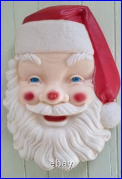 Vintage Empire Illuminated 36 Giant Indoor/Outdoor Blow Mold Santa Face