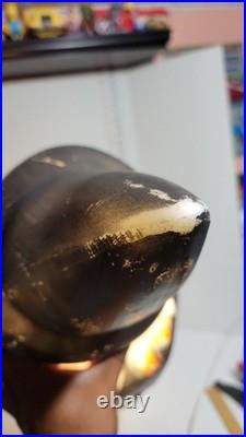 Vintage Empire Lighted Halloween Wicked Witch With Broom Blow Mold 39 Tall