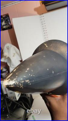 Vintage Empire Lighted Halloween Wicked Witch With Broom Blow Mold 39 Tall