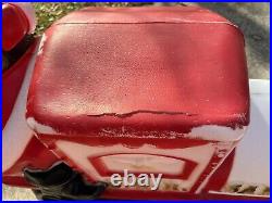 Vintage Empire Santa Choo Choo Train RR and Tender Blow Mold. 1972