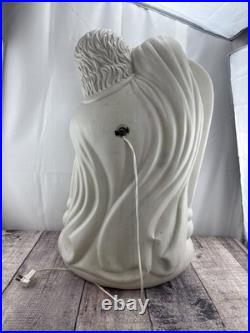 Vintage Empire Tomestone, Graveyard, Haloween Blow Mold 28 Tall Skeleton