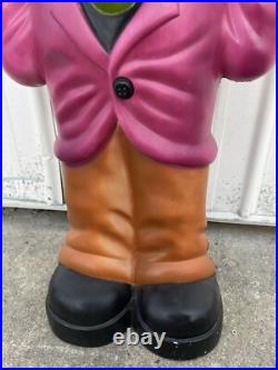 Vintage Frankenstein General Foam Blow Mold Outdoor Halloween Decor Rare