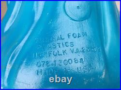 Vintage GENERAL FOAM LIGHTED BLOW MOLD MARY & JOSEPH NATIVITY SET 26 USA