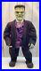 Vintage Gemmy 36- 37 Frankenstein Greeter Hugger Hanging Halloween Decor