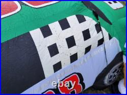 Vintage Gemmy Inflatable Nascar #88 Dale Earnhardt Jr. Christmas With Santa