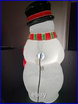 Vintage Grand Venture 1997 Frosty The Snowman Lighted Christmas Blow Mold 38
