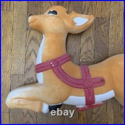 Vintage Grand Venture Blow Mold Reindeer, Reindeer Only. Number 2