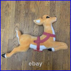 Vintage Grand Venture Blow Mold Reindeer, Reindeer Only. Number 2