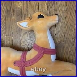 Vintage Grand Venture Blow Mold Reindeer, Reindeer Only. Number 2