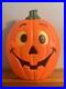 Vintage Grand Venture Plastics Jack O’ Lantern Pumpkin Large Blow Mold 24 A