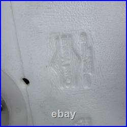 Vintage Grand Venture Santa And Sleigh Lighted Blow Mold Yard Decor