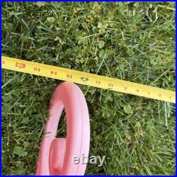 Vintage Grand Venture Santa And Sleigh Lighted Blow Mold Yard Decor