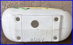 Vintage Grand Venture Santa Claus on Sled Blow Mold Christmas Yard Decoration