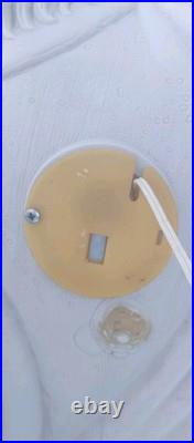 Vintage Halloween Blow Mold Tombstone Gravestone Lighted Trick Or Treat Skeleton