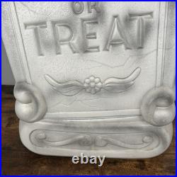 Vintage Halloween Blow Mold Tombstone Trick Or Treat General 28 80's 90's