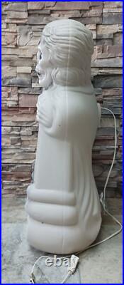 Vintage Halloween Blow Mold Trick Or Treat Tombstone 29 General Foam Plastics