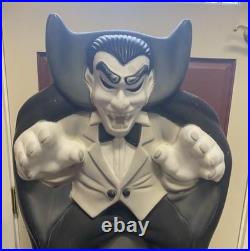 Vintage Halloween Blow Mold of Count Dracula