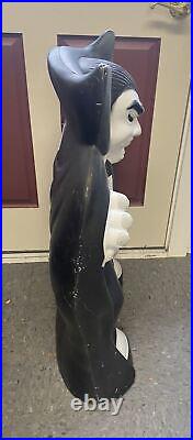 Vintage Halloween Blow Mold of Count Dracula