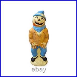 Vintage Halloween Empire Blow Mold Jack-O-Lantern Scarecrow 1995