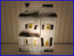 Vintage Halloween Haunted House Don Featherstone BLOW MOLD UNION Products Lights