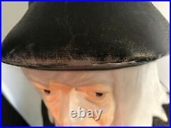 Vintage Halloween Light Up Witch Blow Mold-Empire-39 Tall